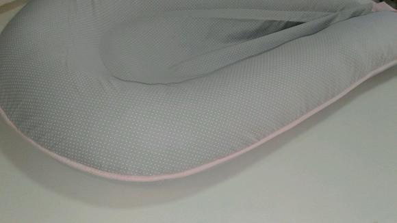 Ninho para bebê c/detalhe rosa