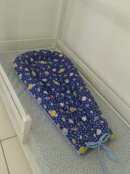 Ninho para Bebê de 6 a 12 Meses Acolchoado Dentro