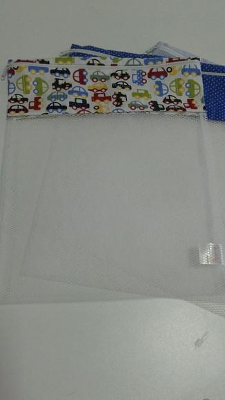 Saquinho organizador para bolsa de maternidade 3 unidades