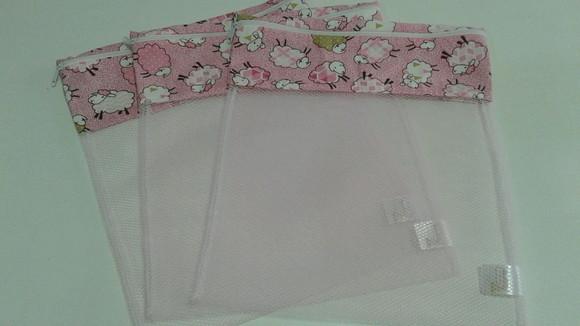 Saquinho organizador para bolsa de maternidade 3 unidades