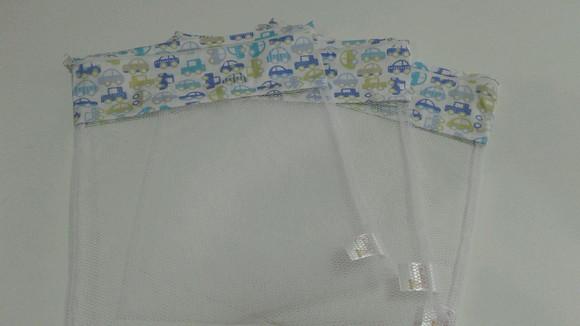 Saquinho organizador para bolsa de maternidade 3 unidades