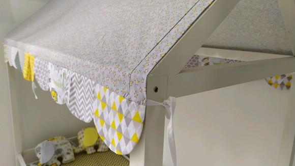 Telhado para cama casinha 70 x 1,50