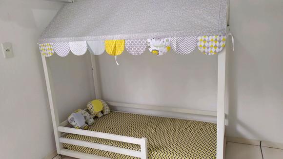 Telhado para cama casinha 70 x 1,50