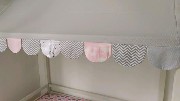 Telhado para cama casinha 70 x 1,50