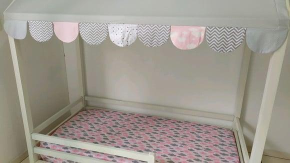 Telhado para cama casinha 70 x 1,50