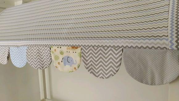 Telhado para Cama Casinha 70 x 1,50