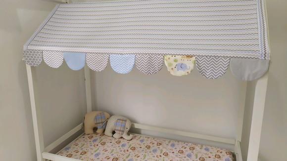 Telhado para Cama Casinha 70 x 1,50