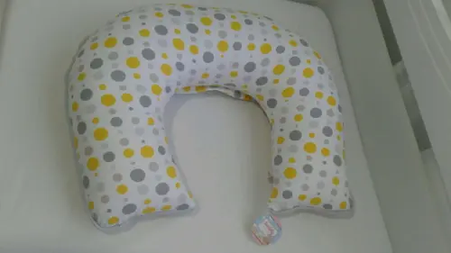 Almofada de Amamentação Boloes Amarelo