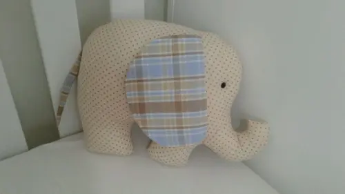 Almofada decorativa elefante