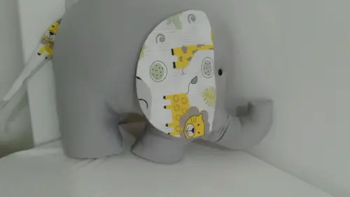 Almofada decorativa elefante