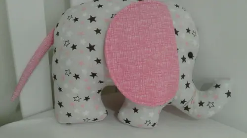 Almofada decorativa elefante