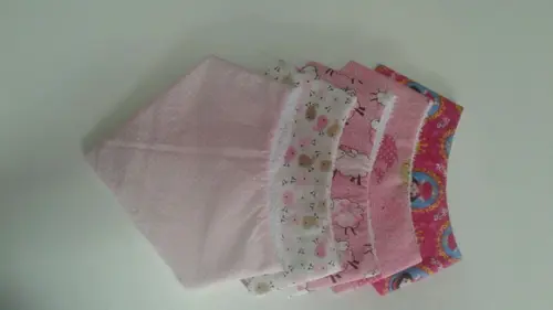 Babador bandana com 5 unidades