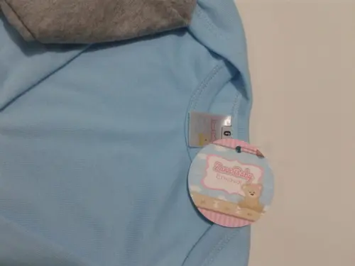 Body de bebe manga comprida estampado em malha 100% algodão