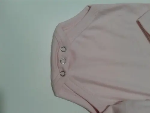 Body de bebe manga curta com 3 unidade