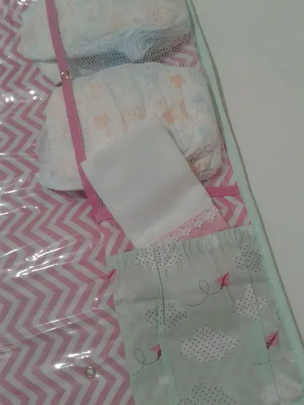 Bolsa que vira trocador