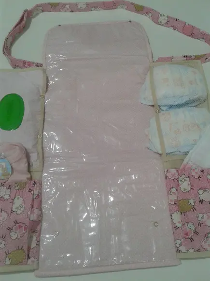 Bolsa que vira trocador