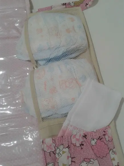 Bolsa que vira trocador