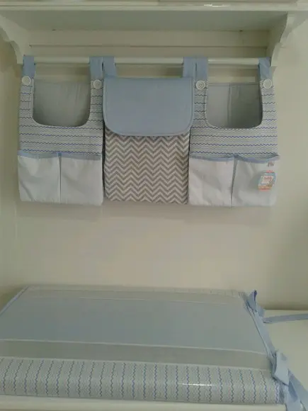 Bolsões porta fraldas (com 3 peças)