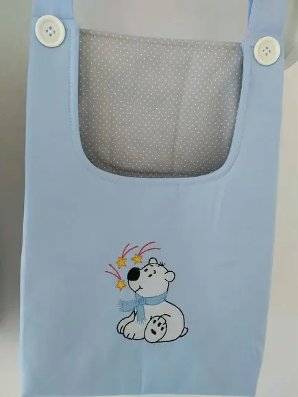 Bolsões porta fraldas (com 3 peças)