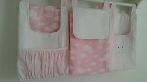 Bolsões porta fraldas (com 3 peças)