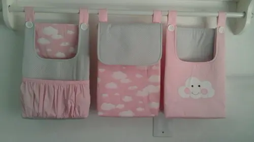Bolsões porta fraldas (com 3 peças)