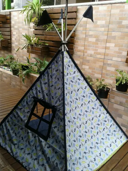 Cabana com janelas