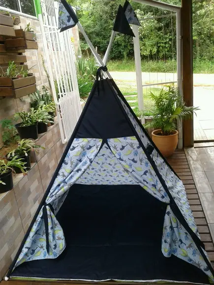 Cabana com janelas