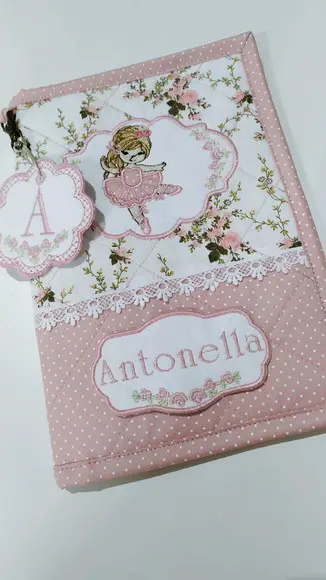 Capa de cardeneta de vacinação personalizada