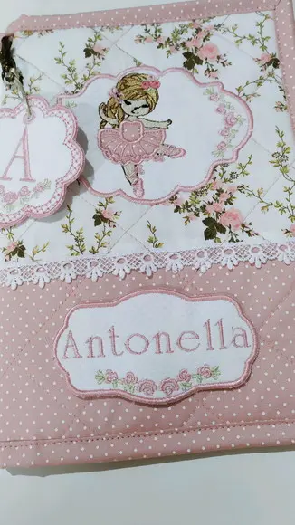 Capa de cardeneta de vacinação personalizada