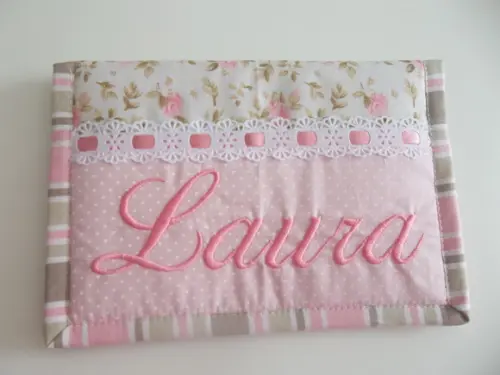 Capa para cardeneta de vacina personalizada