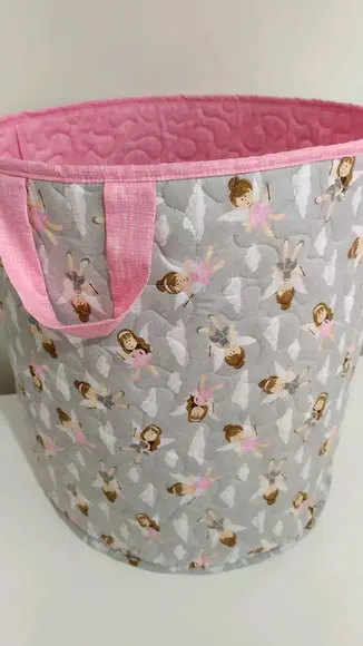 Cesto organizador de brinquedos