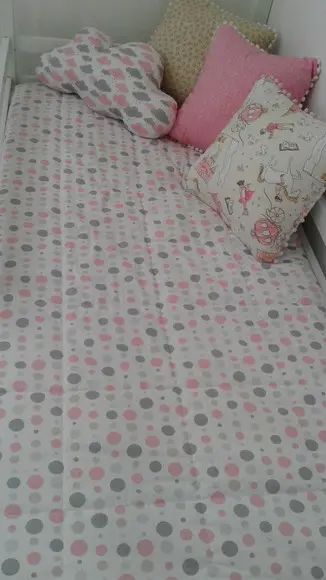 Edredom dupla face para mini cama