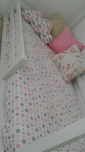 Edredom dupla face para mini cama