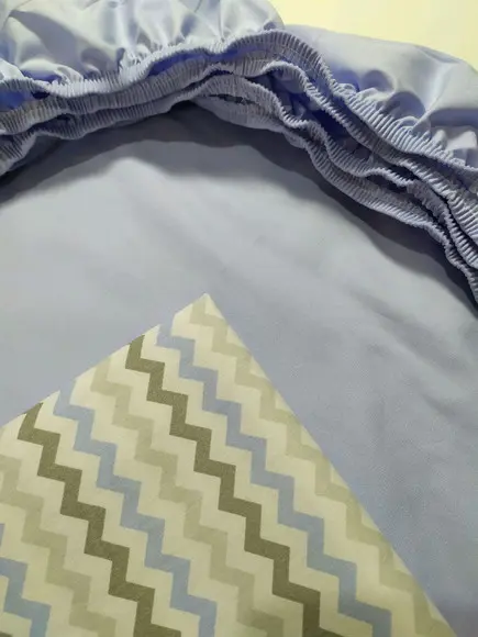 Jogo de lençol para mini cama 2 pçs