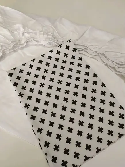 Jogo de lençol para mini cama 2 pçs
