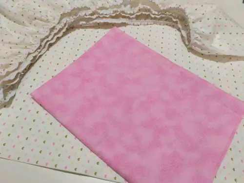 Jogo de lençol para mini cama 2 pçs