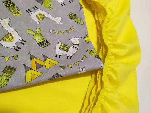 Jogo de lençol para mini cama 2 pçs