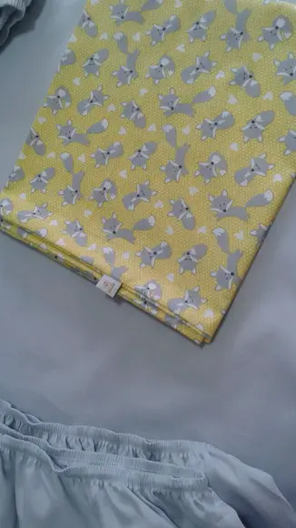 Jogo de lençol para mini cama 2 pçs