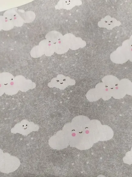 Jogo de lençol para mini cama 2 pçs