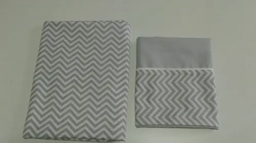 Jogo de lençol para mini cama 2 pçs