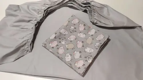 Jogo de Lençol para Mini Cama 2 Pçs