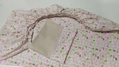 Jogo de Lençol para Mini Cama 2 Pçs