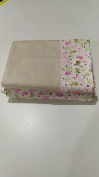 Jogo de Lençol para Mini Cama 2 Pçs