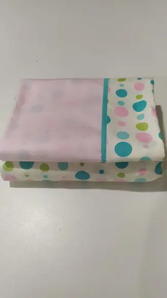 Jogo de Lençol para Mini Cama 2 Pçs