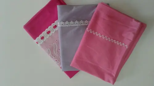 Kit com 3 fronhas