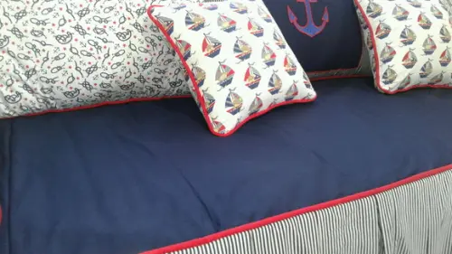 kit de cama babá 8 peças bordada