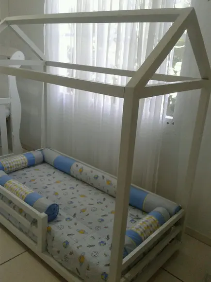 Kit para mini cama montessoriana 70x 1,50