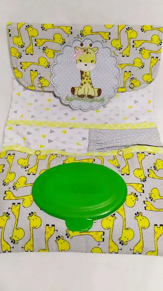 Porta lenço umedecido personalizado