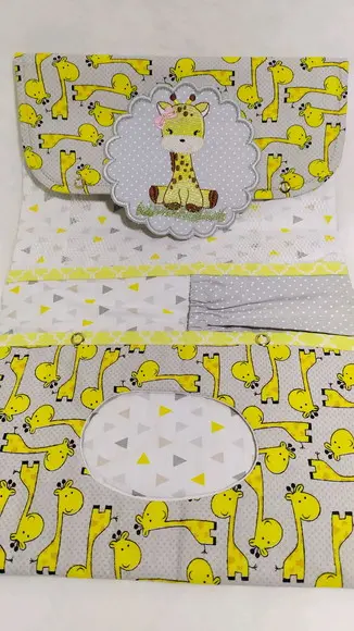 Porta lenço umedecido personalizado