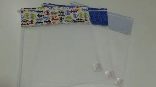 Saquinho organizador para bolsa de maternidade 3 unidades
